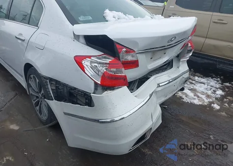 2013 Hyundai Genesis 5.0 R-Spec z USA, uszkodzony, nr VIN KMHGC4DH8DU254515